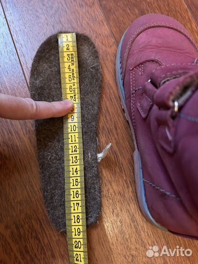 Ботинки демисезонные для девочки 29 Котофей