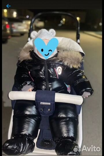 Зимний комбинезон для девочки