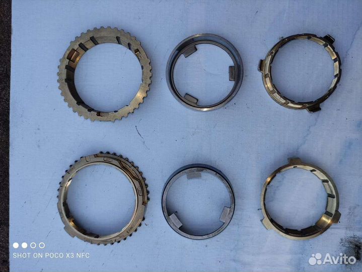 Синхроны первой-второй передачи VW Polo, Skoda A5