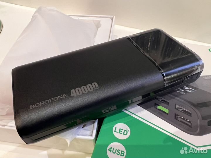 Портативная зарядка Borofone BT01 40000 mAh