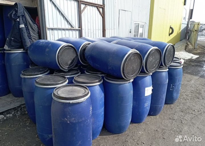 Еврокуб 1000л, Бочки пластиковые 180л