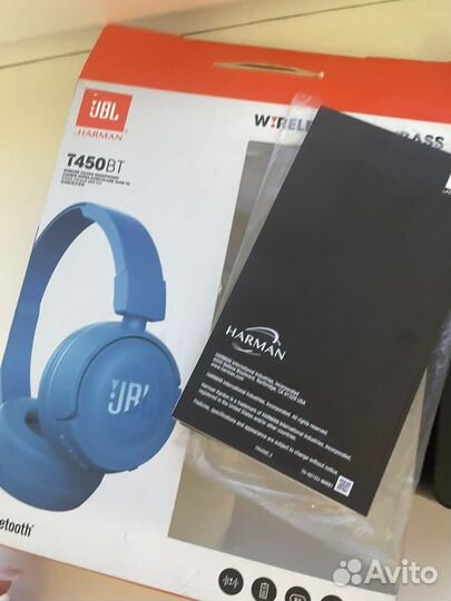 Беспроводные наушники jbl