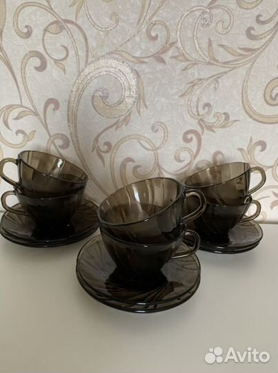 Чашка чайная, кофейная с блюдцем