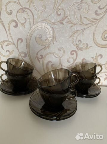 Чашка чайная, кофейная с блюдцем