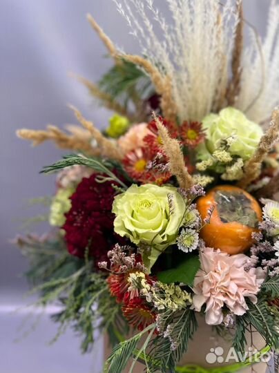 Букет в коробке