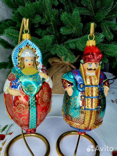 Елочные игрушки фабрики Komozja