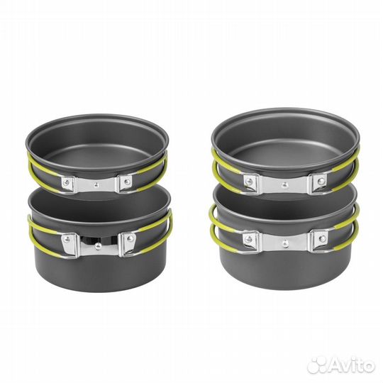 Набор посуды анодированный алюминий campsor-301