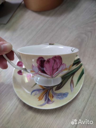 Чайные пары, стаканы, вазы