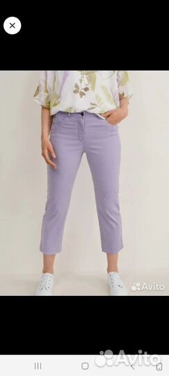 Брюки капри женские 48 р Германия новые