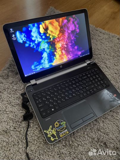 Ноутбук Hp 4х ядерный AMD A10 6Gb озу
