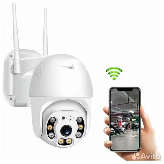 Камера видеонаблюдения wifi, 3MP, Беспроводная