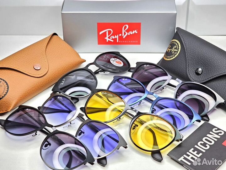 Очки Ray Ban 3539 Erika Metal Polarized