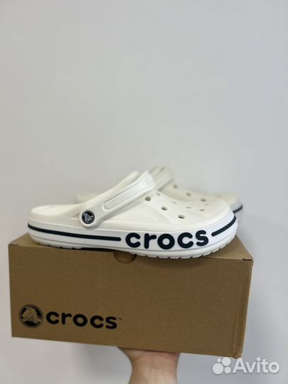 Crocs Сабо белые