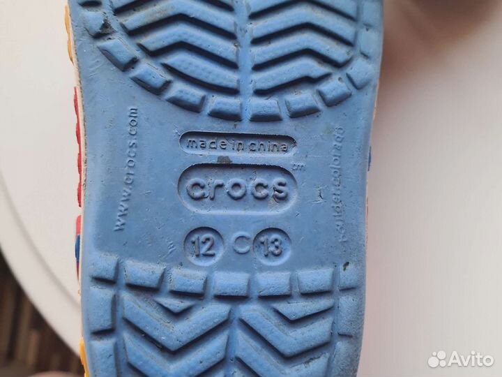 Crocs сандали детские c12-13