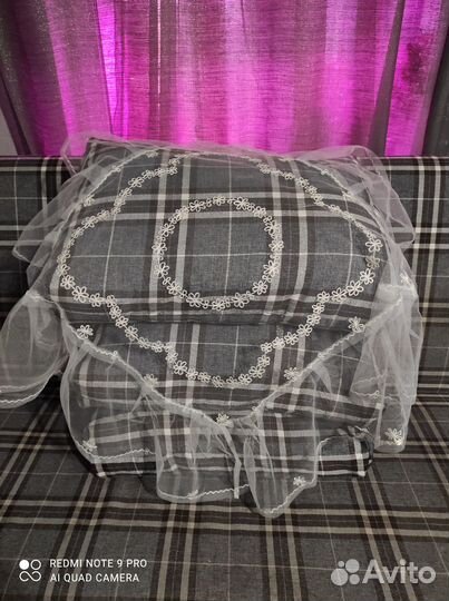 Накидка на подушку СССР Винтаж