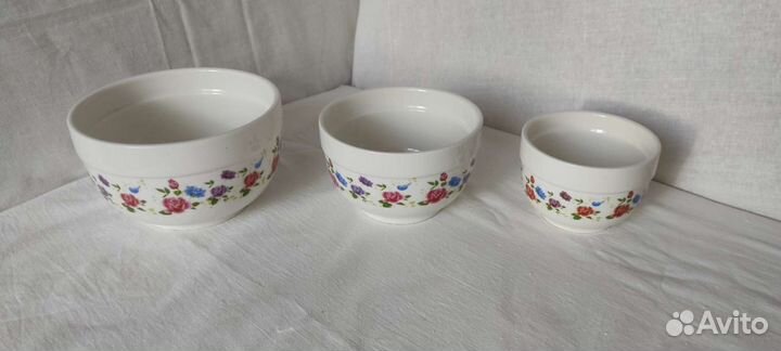 Салатницы фарфоровые