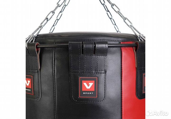 Груша боксерская «Конус Гигант», натуральная кожа