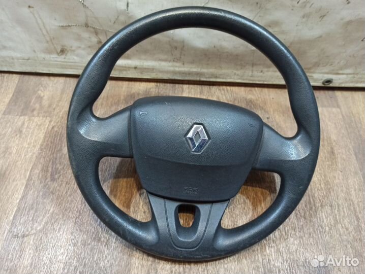 Renault Megane, руль с подушкой безопасности