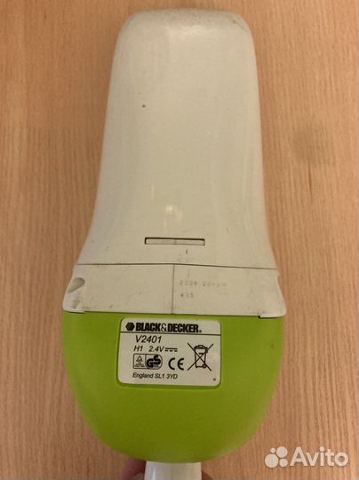 Ручной пылесос black+decker V2401