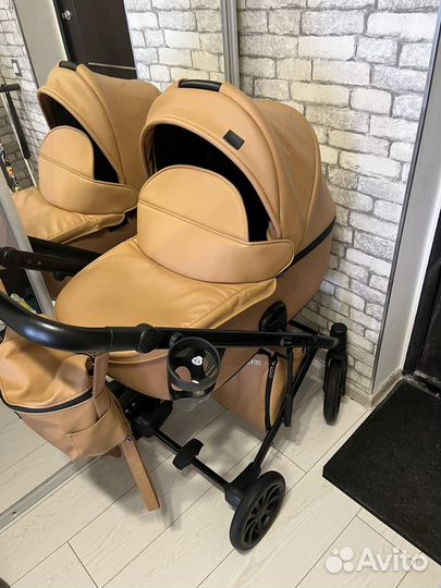 Коляска anex e type 3 в 1 карамель