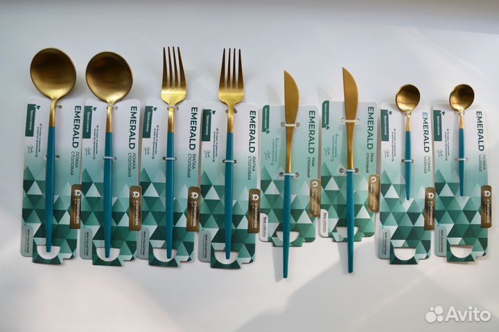 Набор вилок и ложек atmosphere Emerald