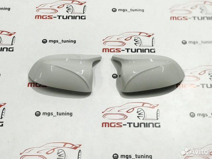 Крышки зеркал М50d на X7 G07 Белые