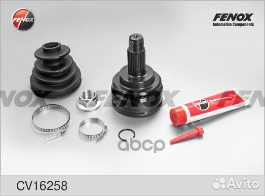 Шрус наружный перед прав/лев CV16258 fenox