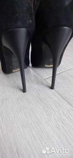 Туфли натуральная замша 37 размер