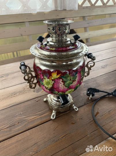 Самовар электрический расписной