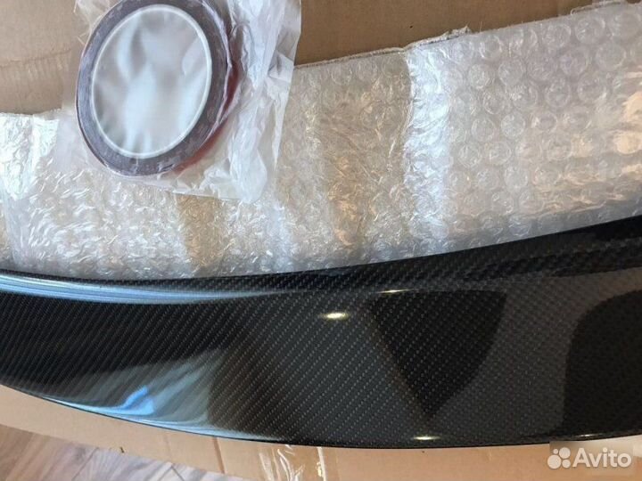 Лип спойлер Карбон Мерседес С класс 205 кузов