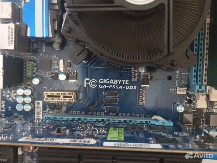 Материнская плата 1156 Gygabyte GA- P55A-UD3