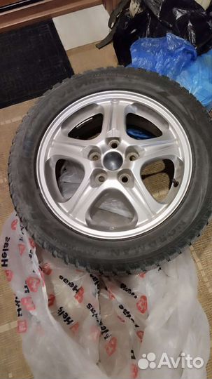 Диски с покрышками на Мицубиси Лансер
