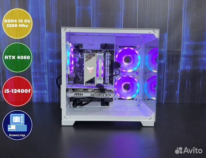 Сборка мощного пк i5-RTX4060-16DDR4-LTX2670814-H610