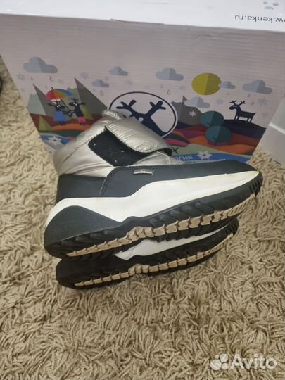 Ботинки зимние для девочки kenka 34 размер