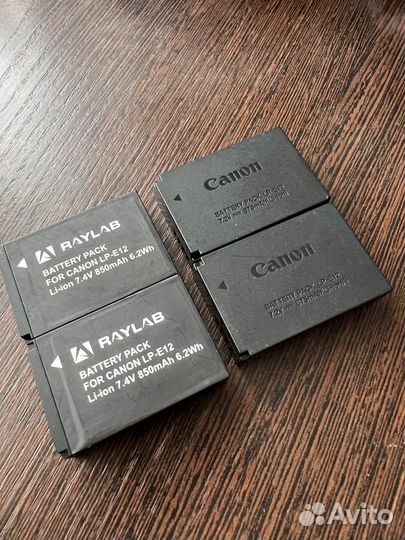 Аккумуляторы LP-E12