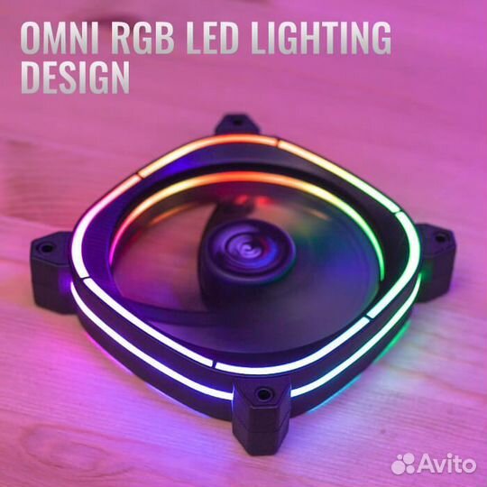 Комплект вентиляторов aerocool astro 12 + хаб H66F