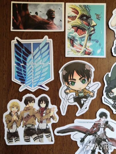 Нашивка, шеврон Атака Титанов 8.2x7.2 см