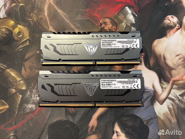 Оперативная память Patriot Viper 3000 Mhz 32 gb