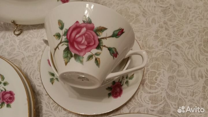 Чашки, чайник, Чайный сервиз СССР Польша