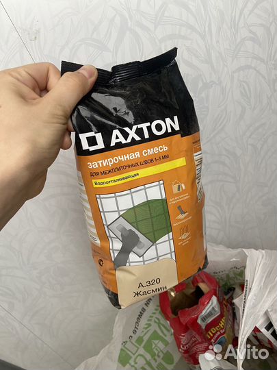 Затирочная смесь axton