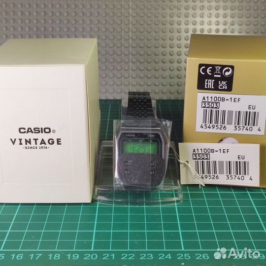 Часы новые оригинальные Casio Vintage A1100B-1EF