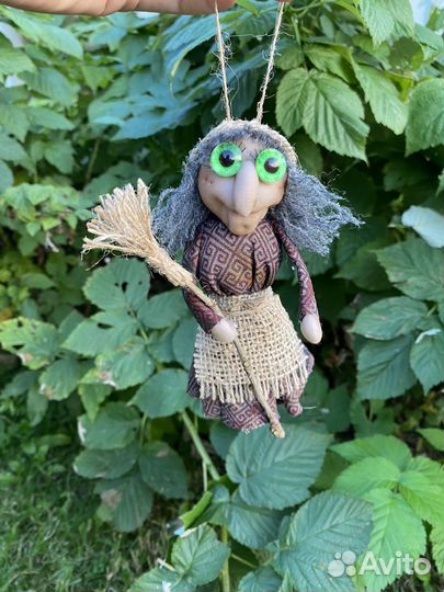 Бабка Ёжка ручной работы