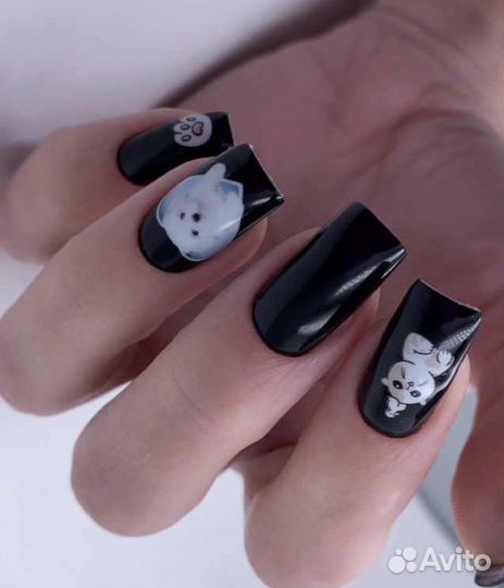 Маникюр покрытие гель лак