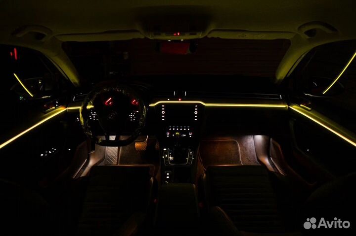 Комплект Атмосферная подсветка Салона в авто 18в1