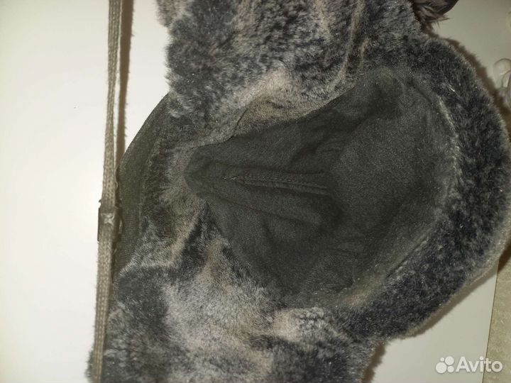 Шапка ушанка шлем для мальчика