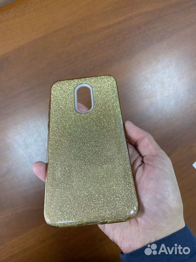 Чехол на Xiaomi Redmi 5 Plus золотистый