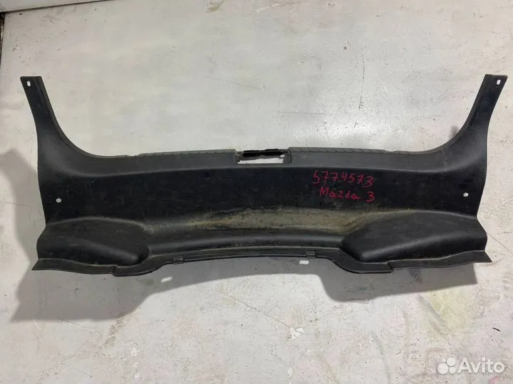 Накладка багажного отделения Mazda 3 2 BL
