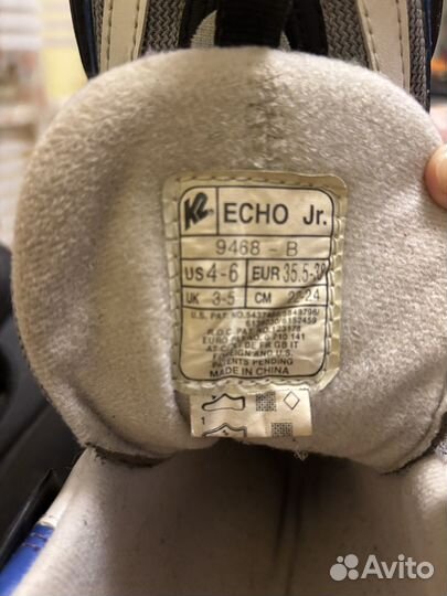 Роликовые коньки echo JR раздвижные