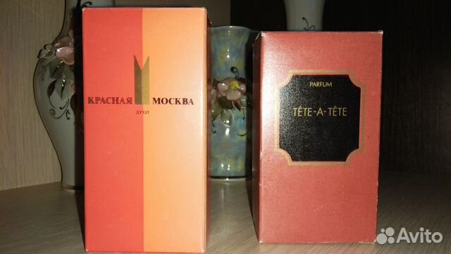 Духи Красная Москва и Тет-а-тет
