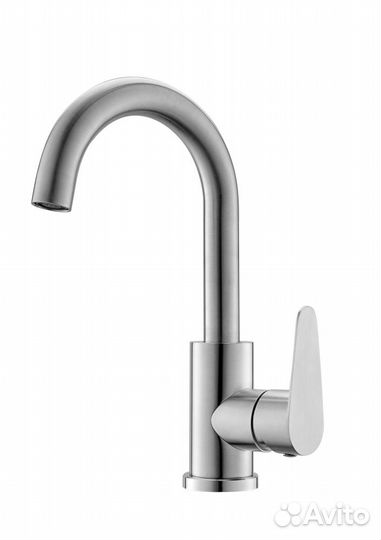 Смес-ль для раковины нержав olisan steel (ST1002)